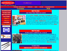 Tablet Screenshot of informamos.net
